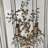 Metal wall light