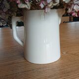 Digoin Sarreguemines antique pitcher in earthenware