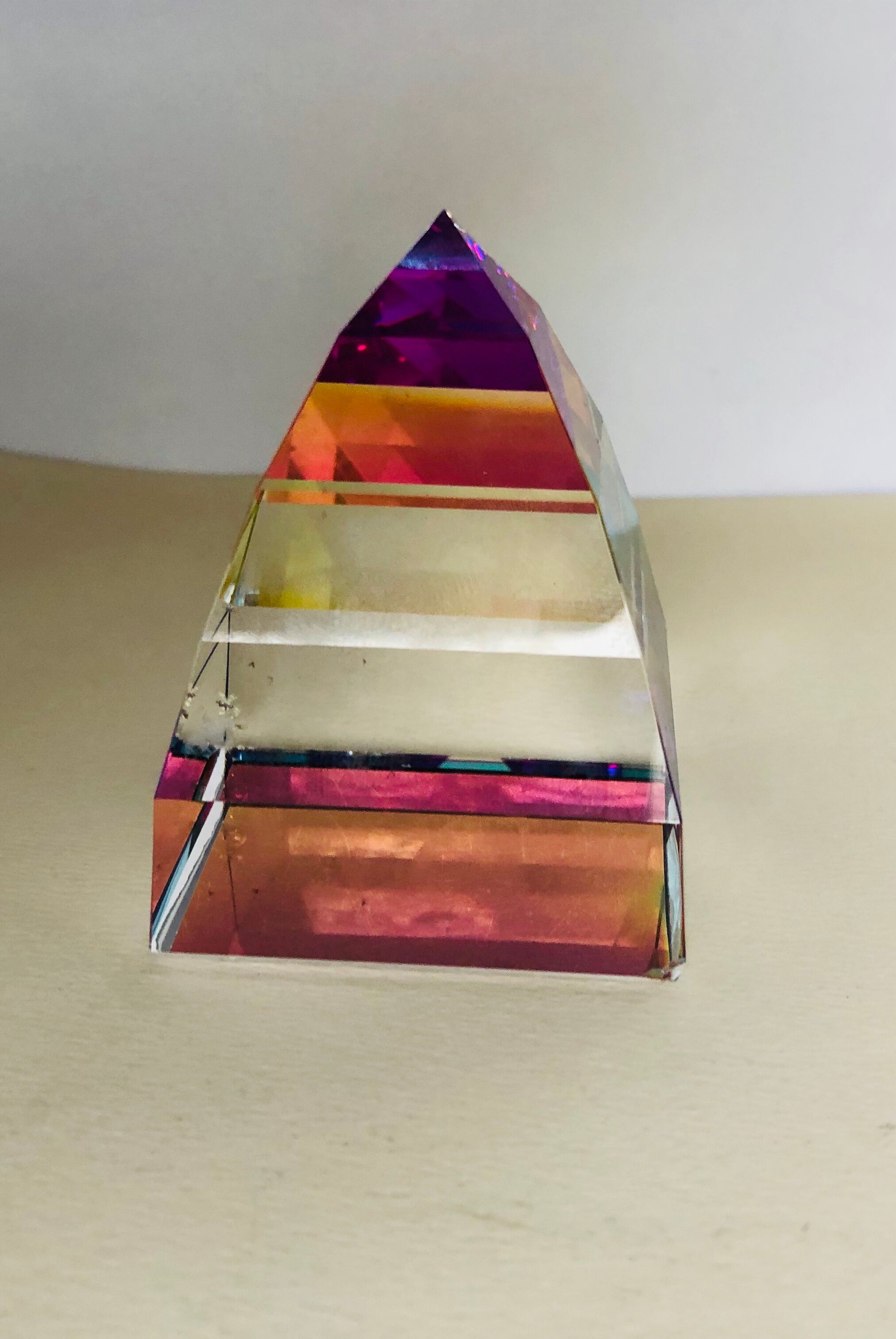 Set of two crystal paper presses