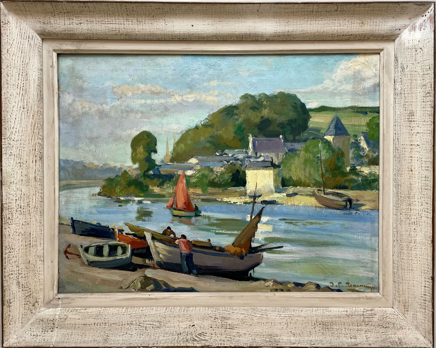 The banks of the Odet near Quimper