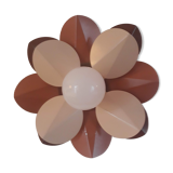 Sconce from the 70s flower shape in metal