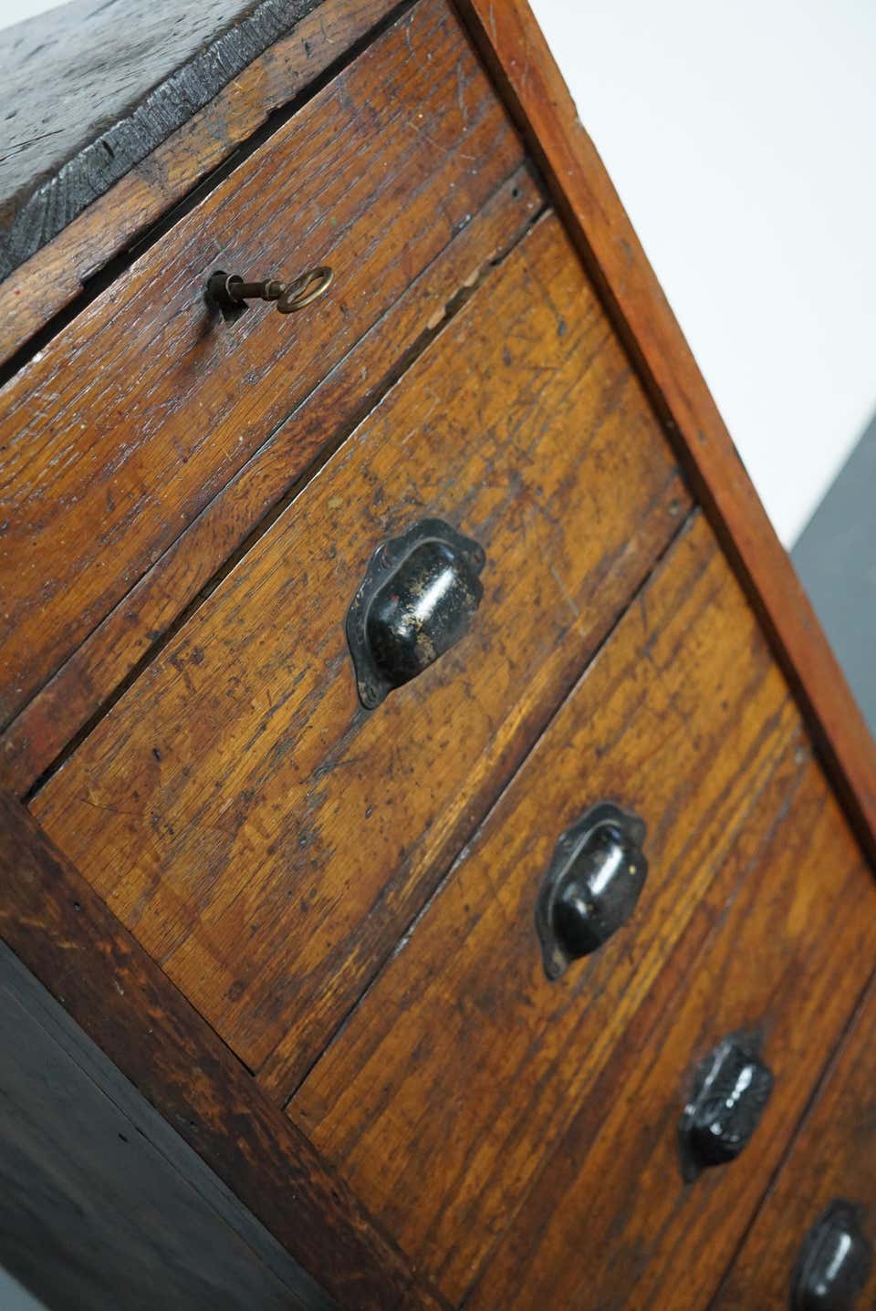 Industrial workshop furniture France 1950s