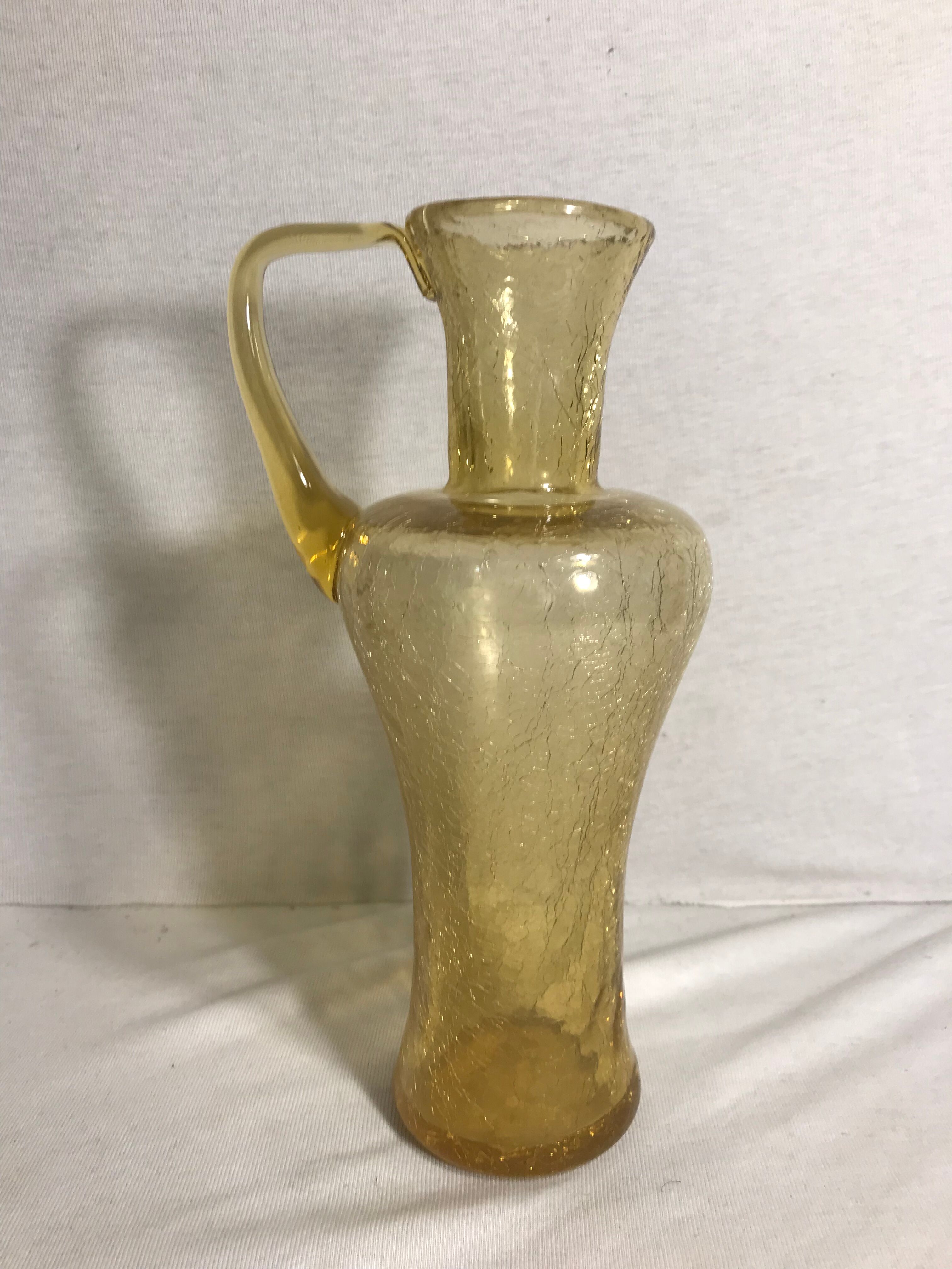 Glass pitcher