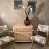 Paire de fauteuils bridge