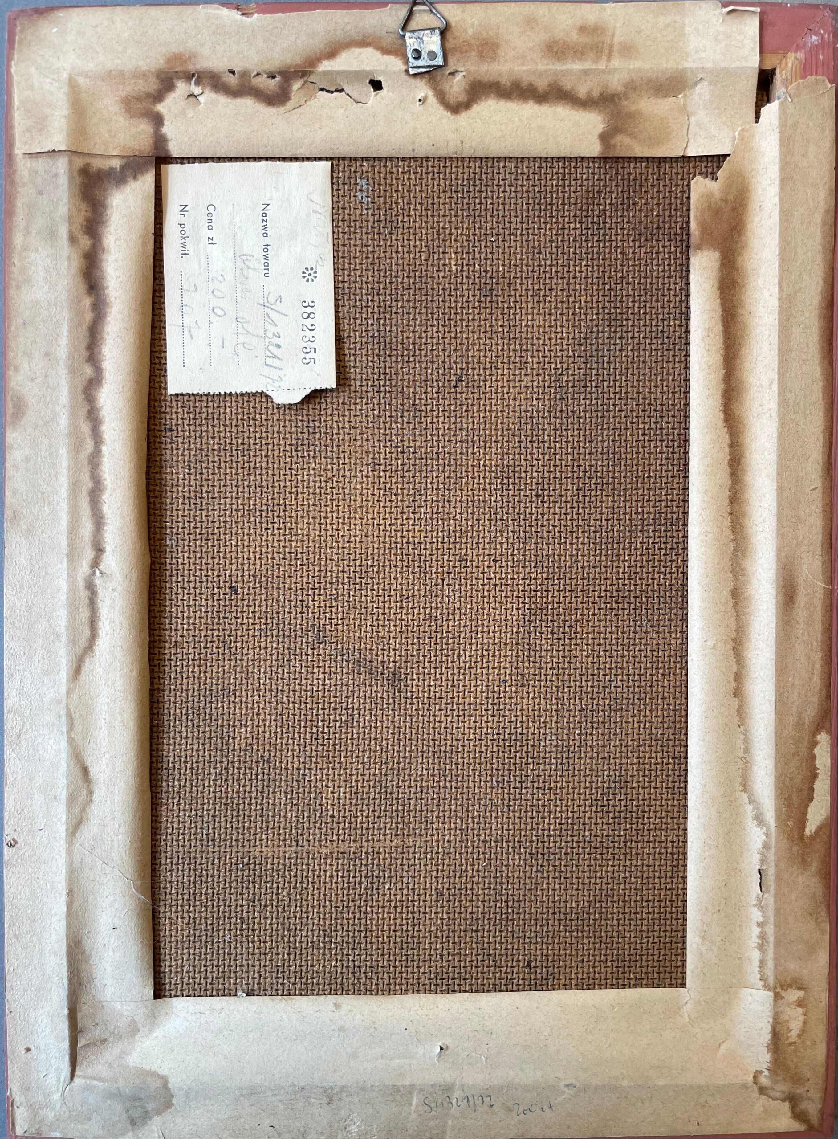 Painting old still life with flowers Still Life XXth