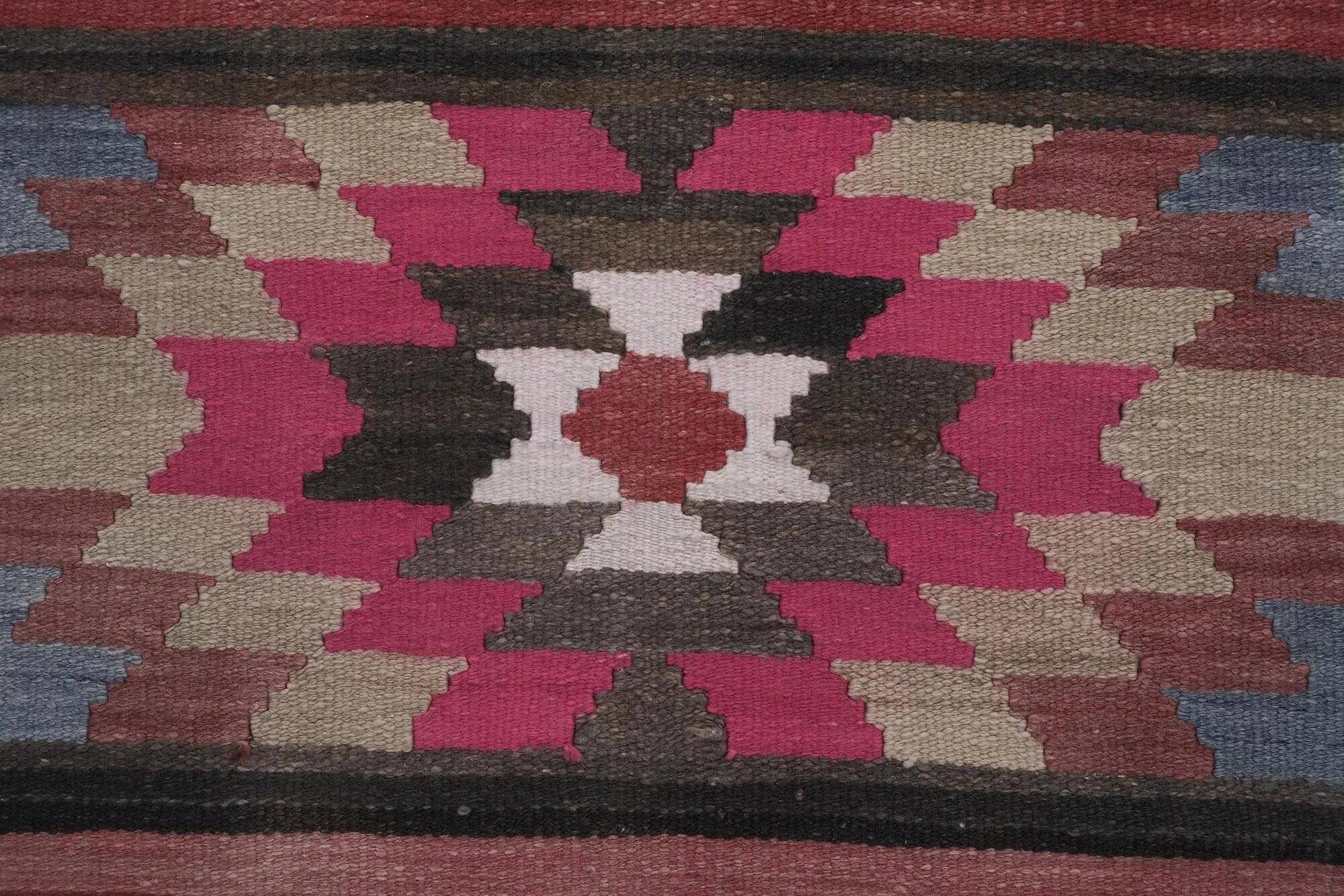 Tapis de couloir turc vintage