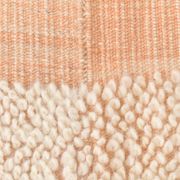 4x7 Salmon Beige Handmade Turkish Vintage Rug
