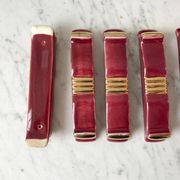 Art Deco set wine lees color 30s