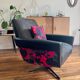 Cube Swivel Armchair 60's