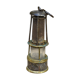 Metal and brass miner's lamp
