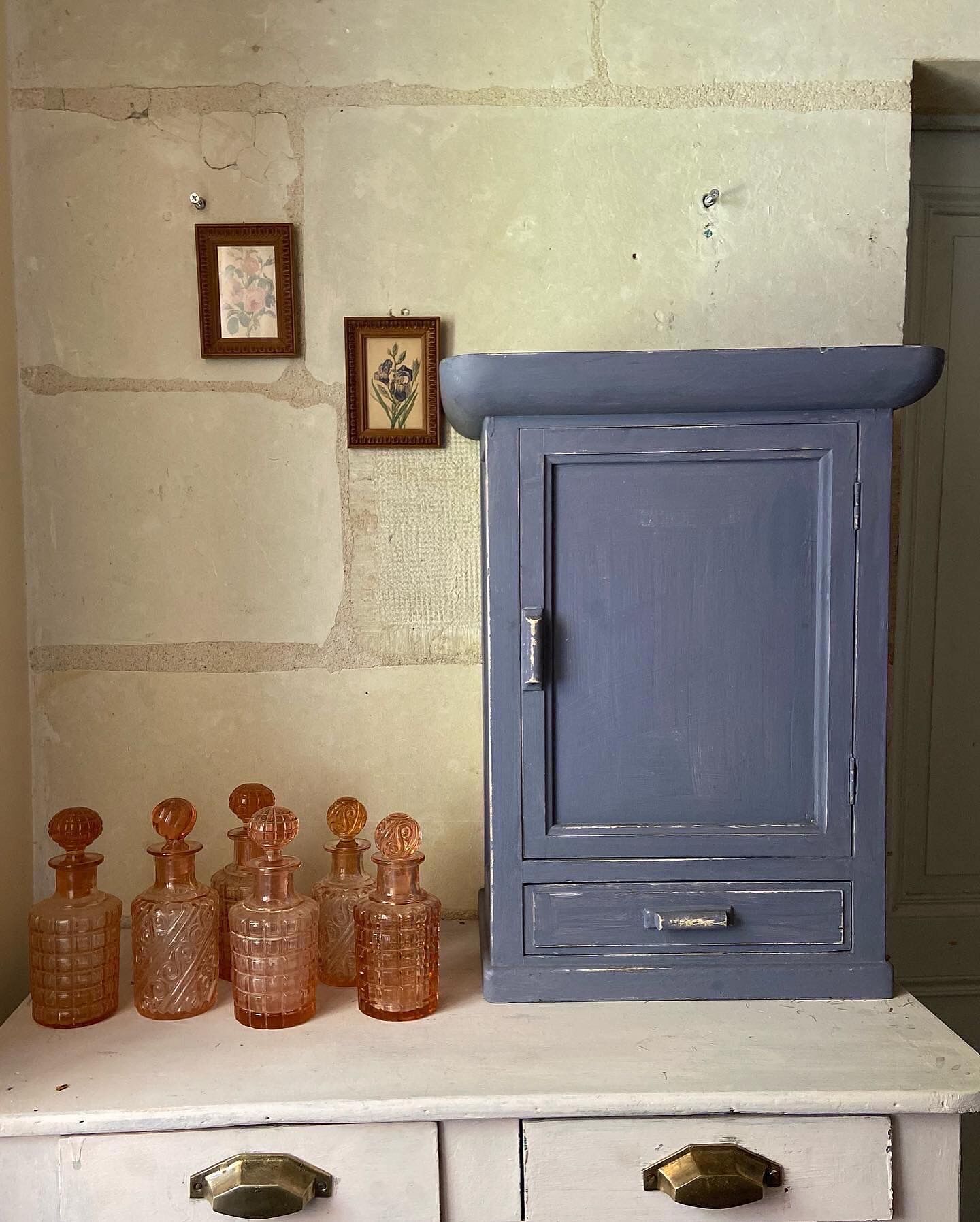 Small old wardrobe to hang