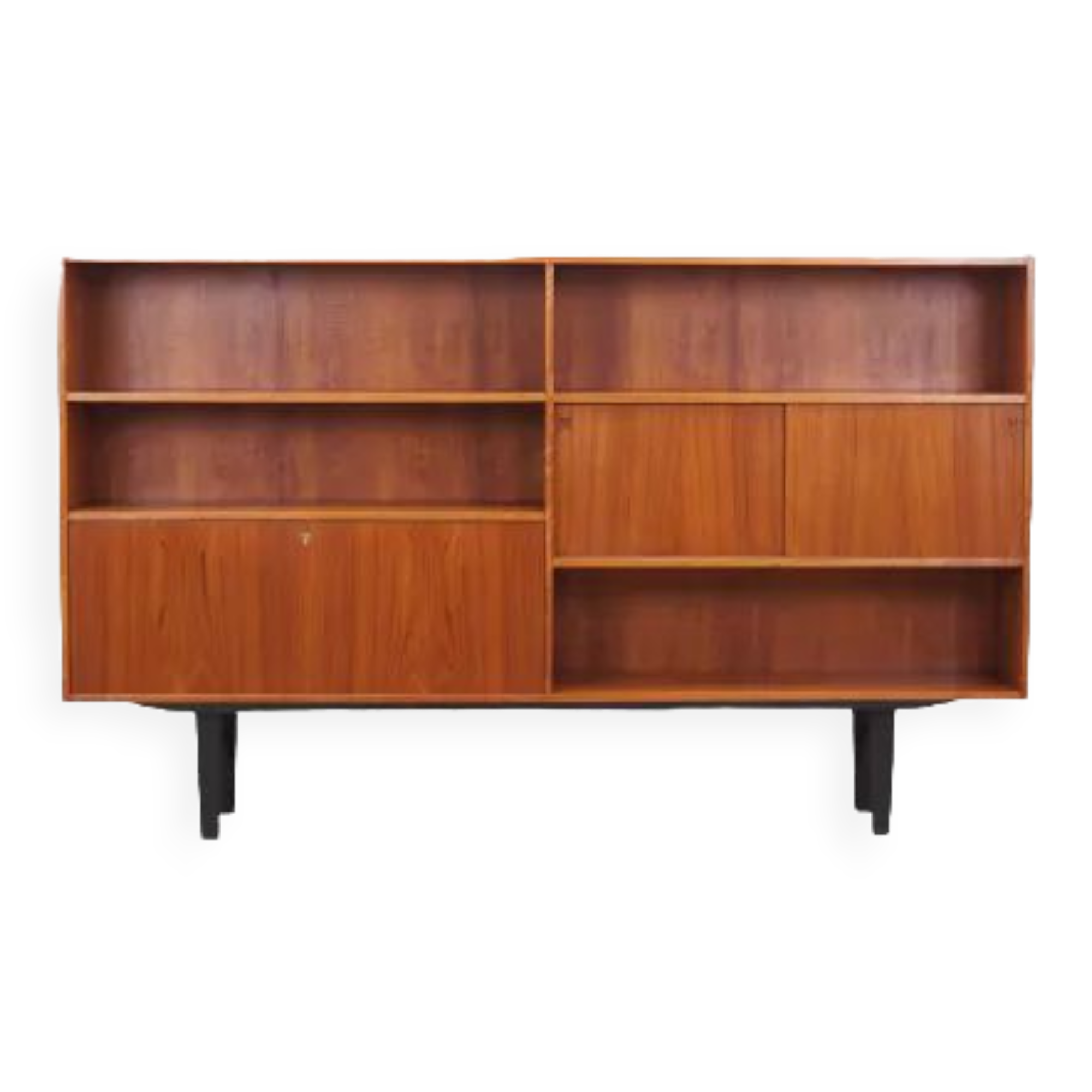 Teak bookcase, Danish design, 1970s, production: Denmark