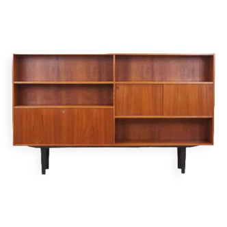 Teak bookcase, Danish design, 1970s, production: Denmark
