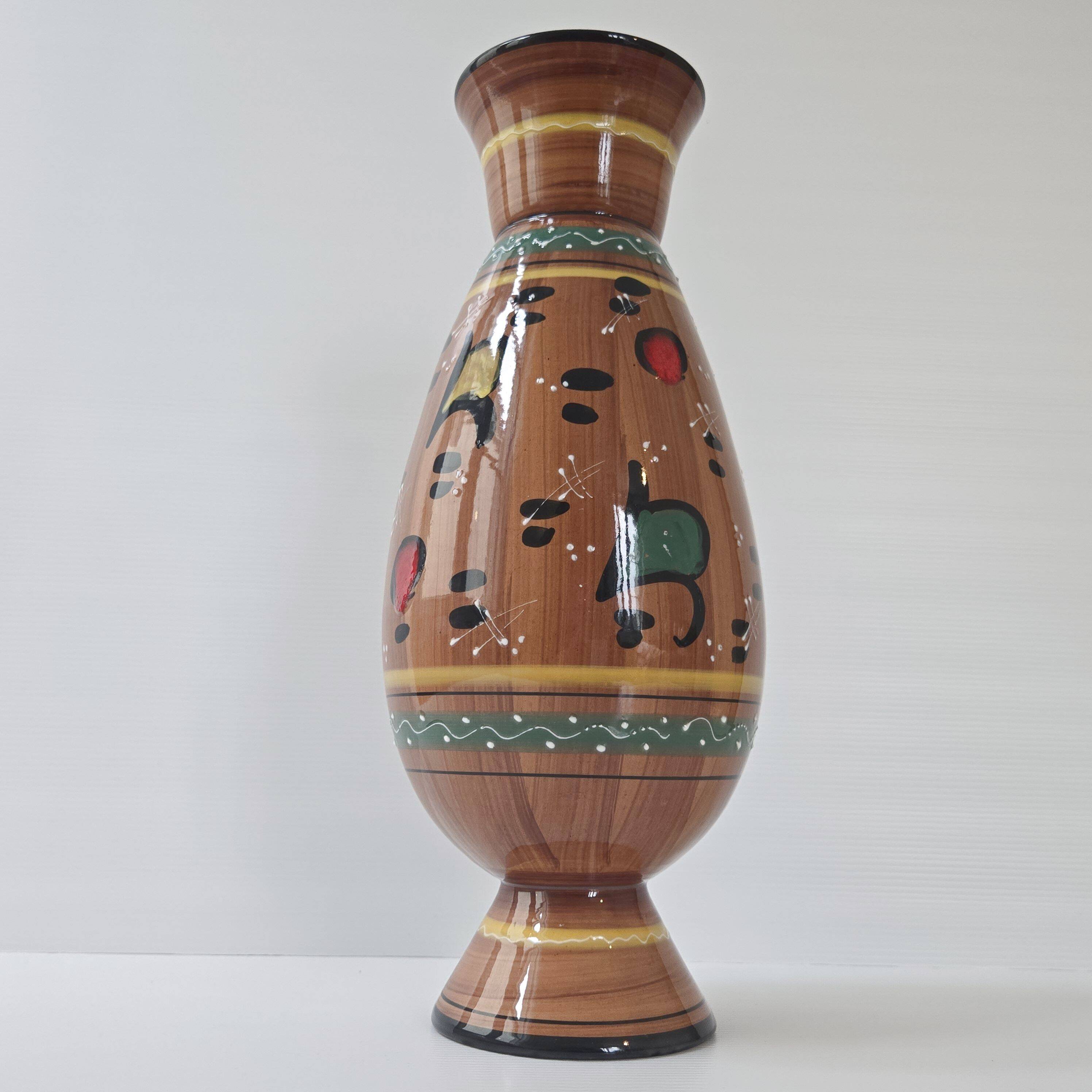 Vintage Italian Diabolo Vase, 1950s