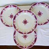 4 assiettes plates du Moulin des Loups et Hamage Madeleine 2106191