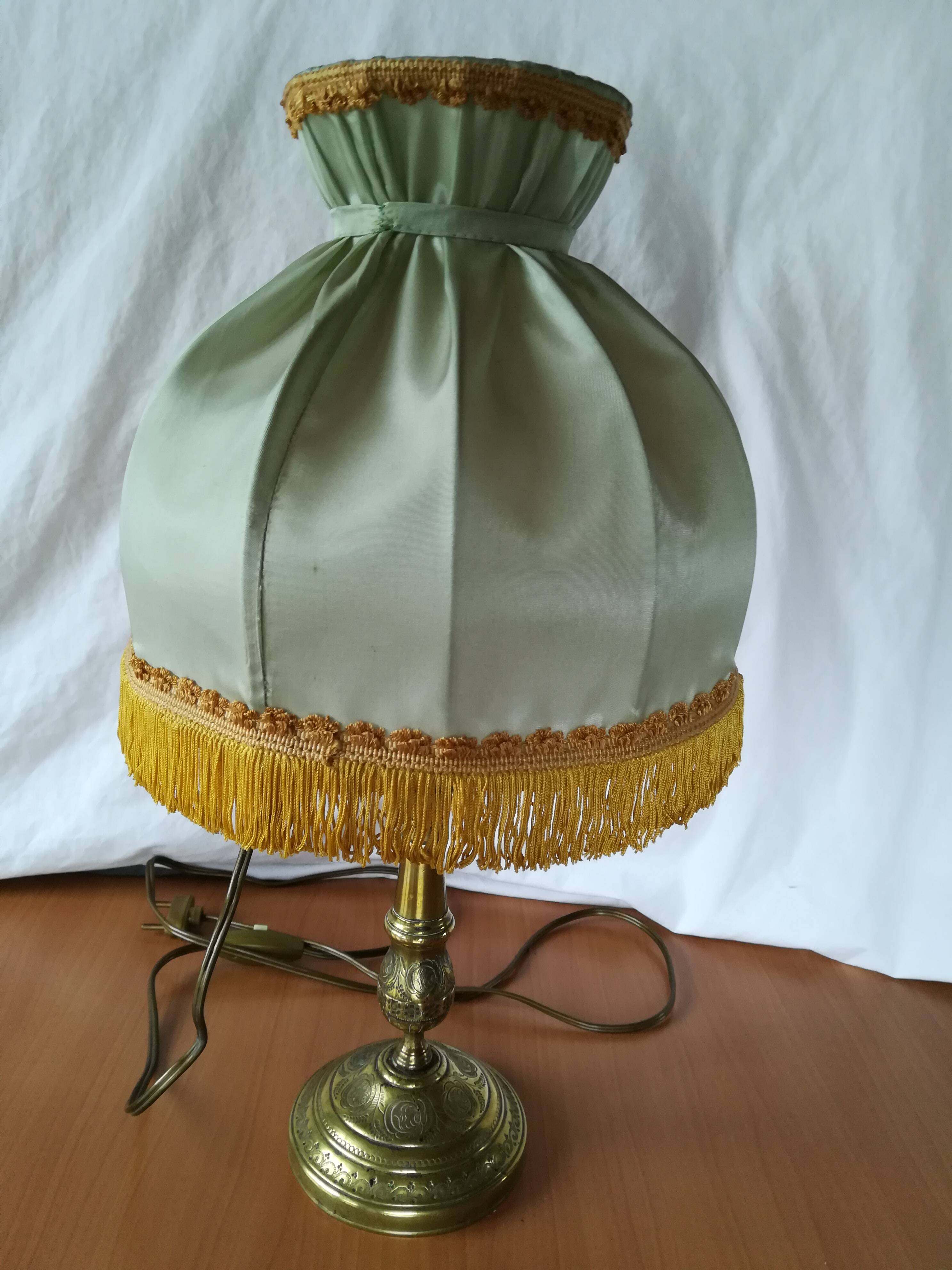 Vintage brass desk lamp