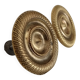 Pair of Empire bronze furniture knobs from the 19th century.