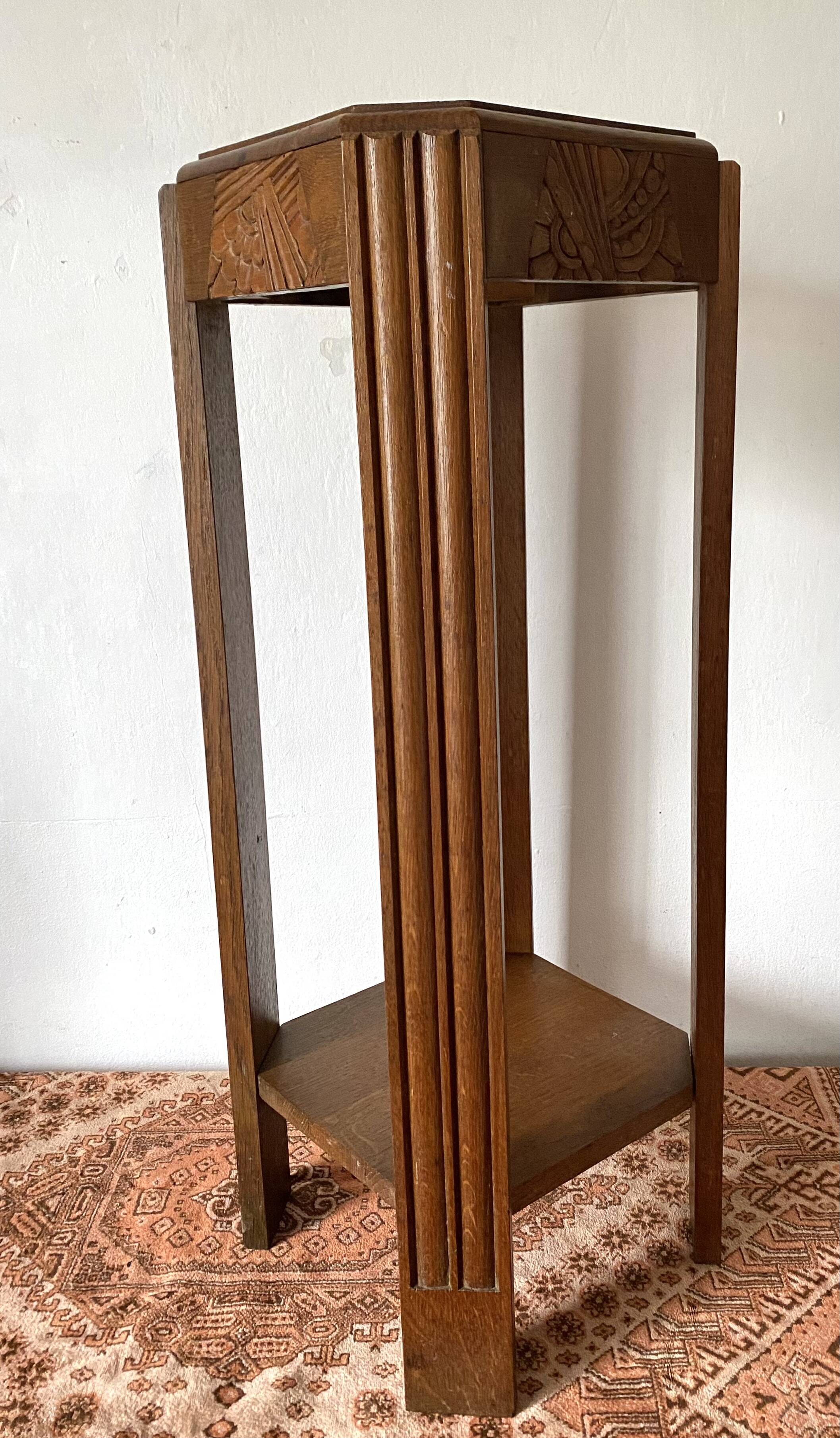 Art deco harness, plant holder