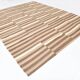 10x13 Dark Brown & Beige Vintage Kilim Rug, 311x394Cm