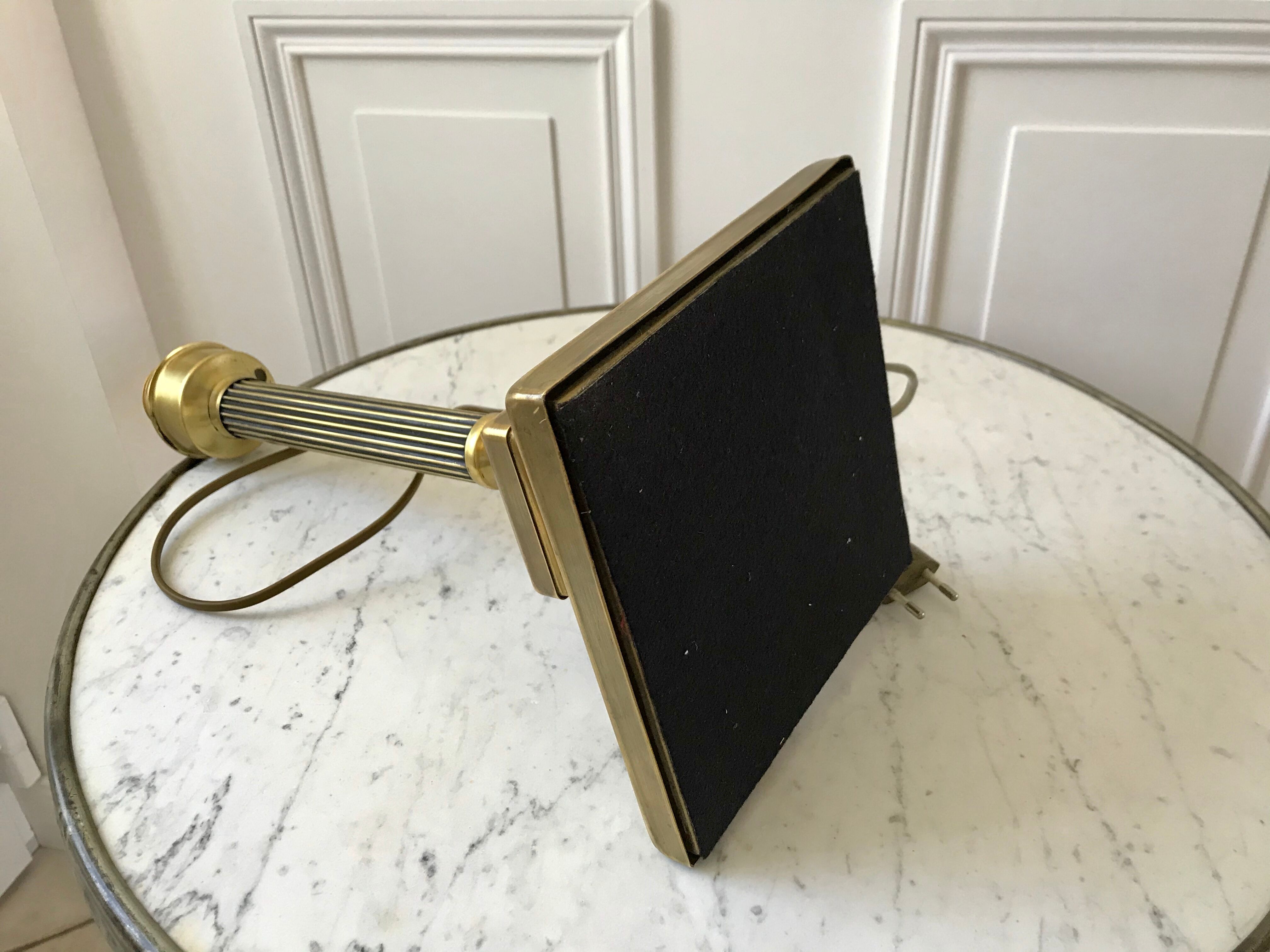 Art Deco brass lamp 30s
