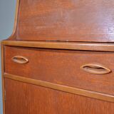 Vintage Midcentury 'Jentique' Teak Bureau / Cabinet Chest. Delivery. Modern