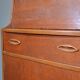 Vintage Midcentury 'Jentique' Teak Bureau / Cabinet Chest. Delivery. Modern