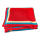 Wool patchwork plaid