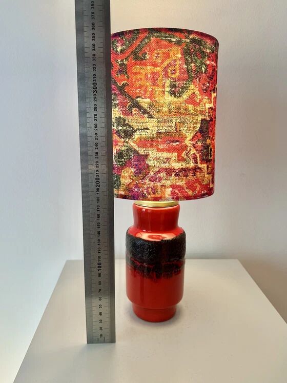 Bohostyle vintage cordless lamp suitable for balcony.