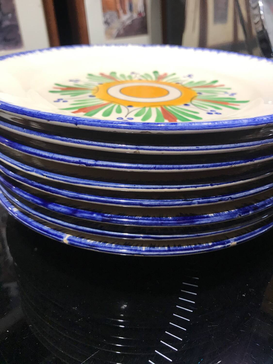 8 Longchamp Jean Marie model dinner plates