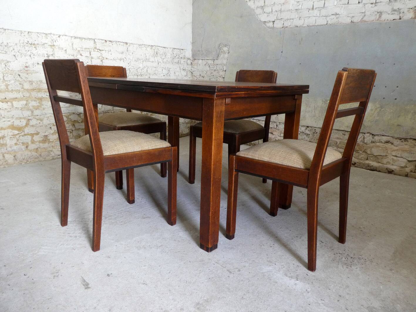 Amsterdam school dining room, Netherlands, 1930