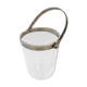 Former crystal and silver metal ice bucket