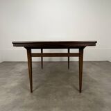 Table scandinave extensible en palissandre 1960