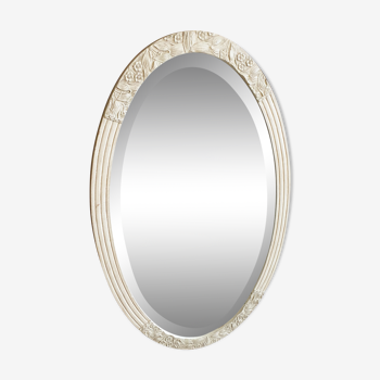 Art Deco oval mirror  48x78cm