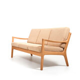 Senator 3-Seater Sofa in Oak by Ole Wanscher for Cado