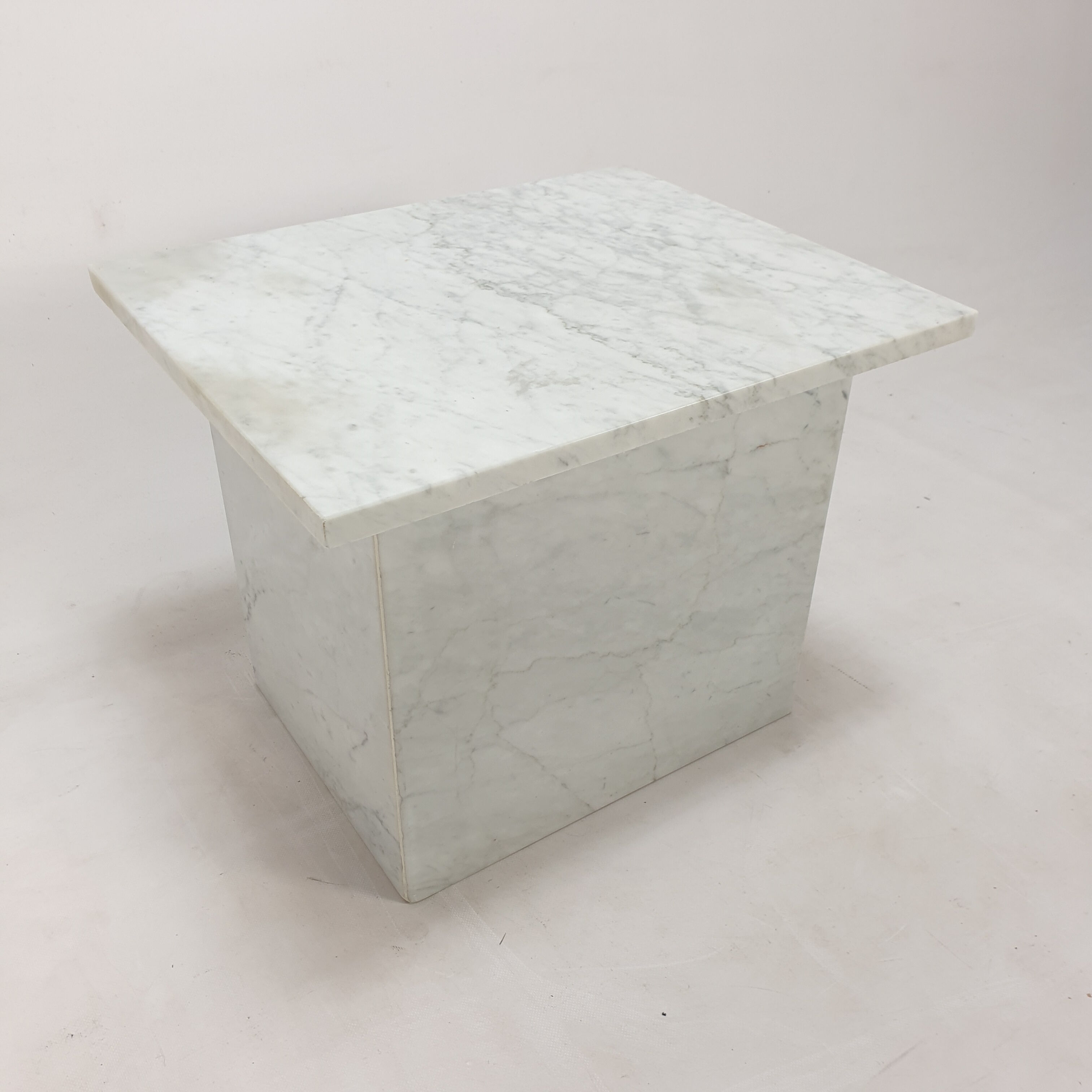 Italian Marble Coffee or Side Table, 1980s