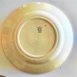 Flat in Iron Earth of Choisy Le Roi diameter 29.5 cm, late nineteenth