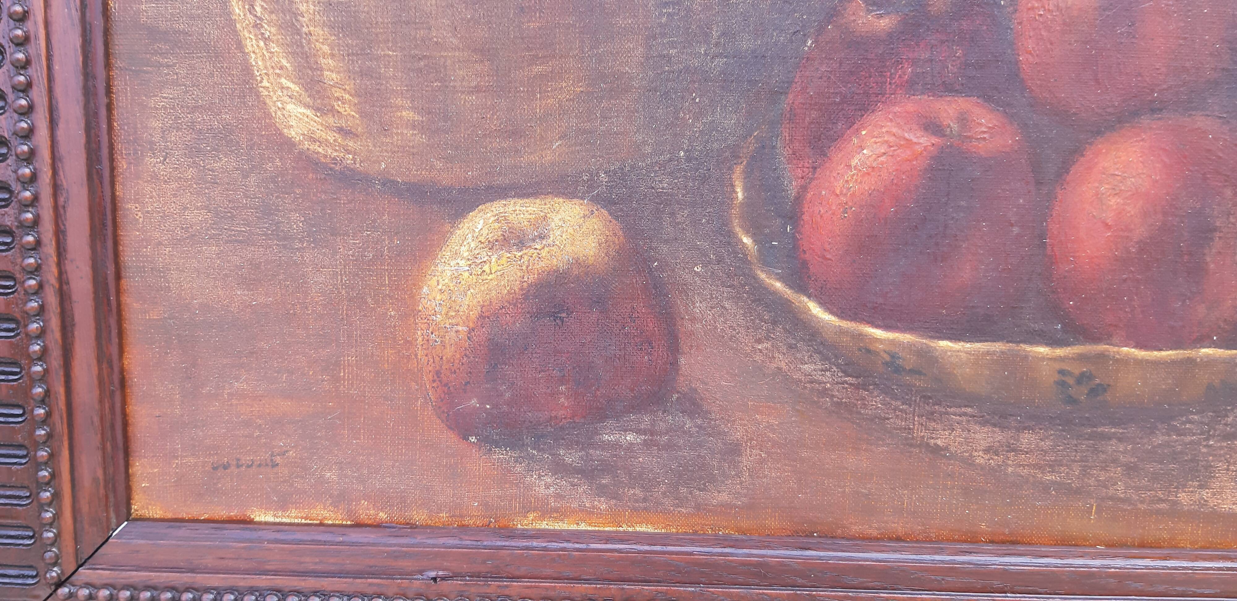 Pair of Oils on Canvas 19 signed