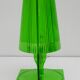 Lampe de table en polycarbonate transparent vert par Ferruccio Laviani pour Kartell, 2003.