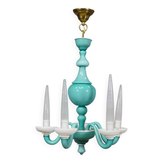 Murano glass chandelier by Gio Ponti for Venini, 1940s