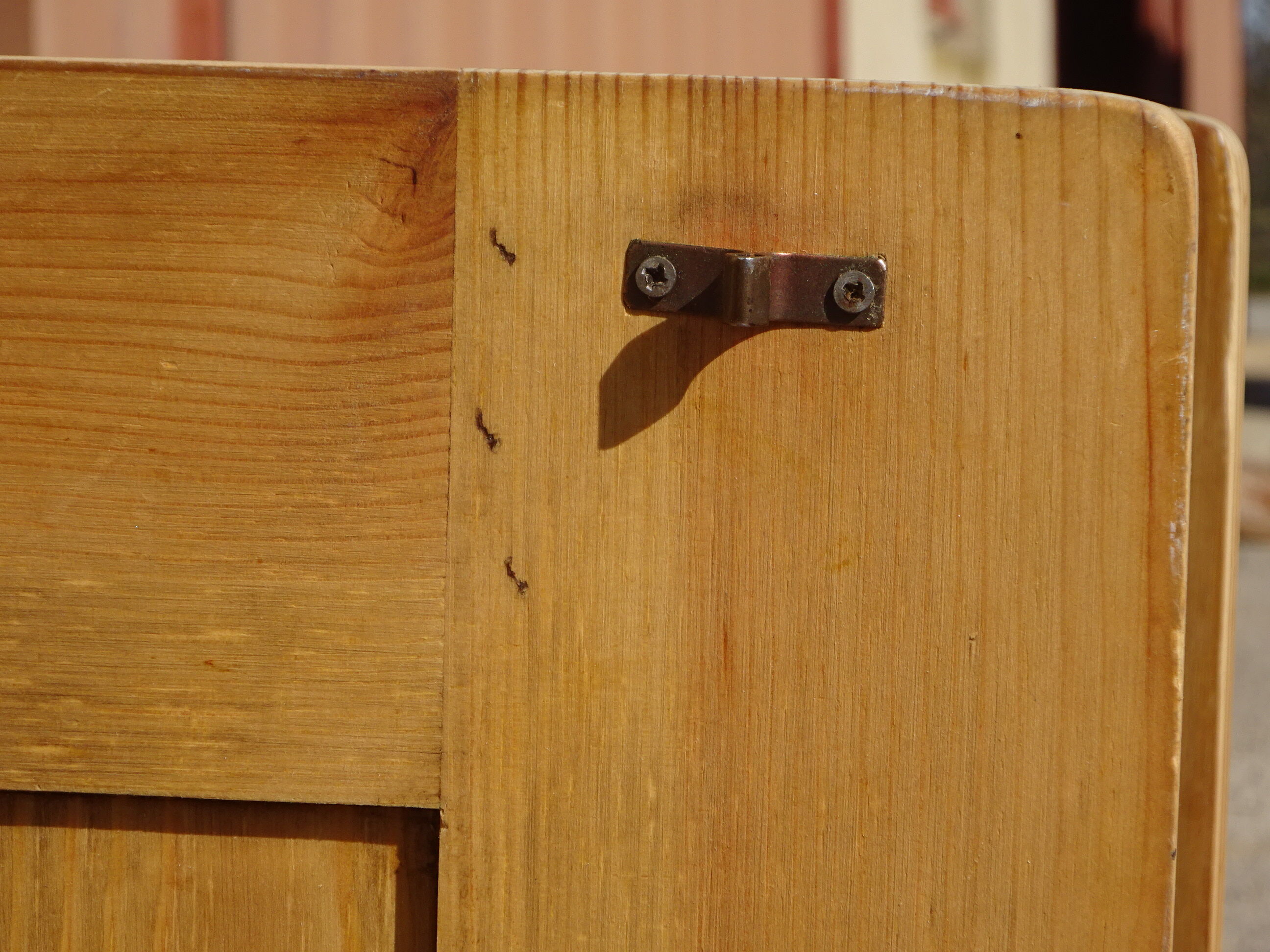 Solid wood enfilade, restored