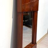 Small Biedermeier Wall Mirror, Cherry Veneer, South Germany, circa 1820