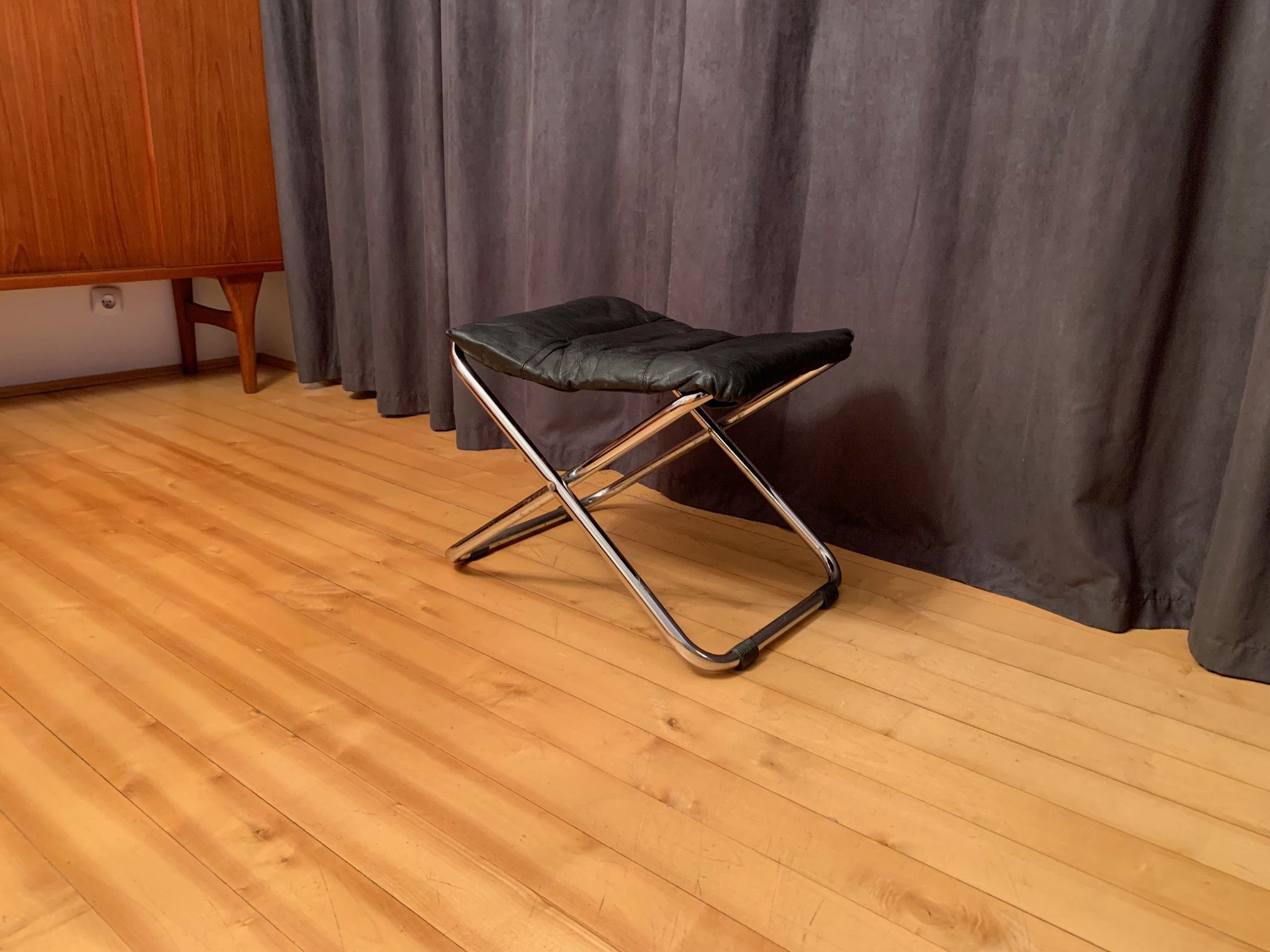 Footstool by Francesco Favagross for Fiam Italy 1980s
