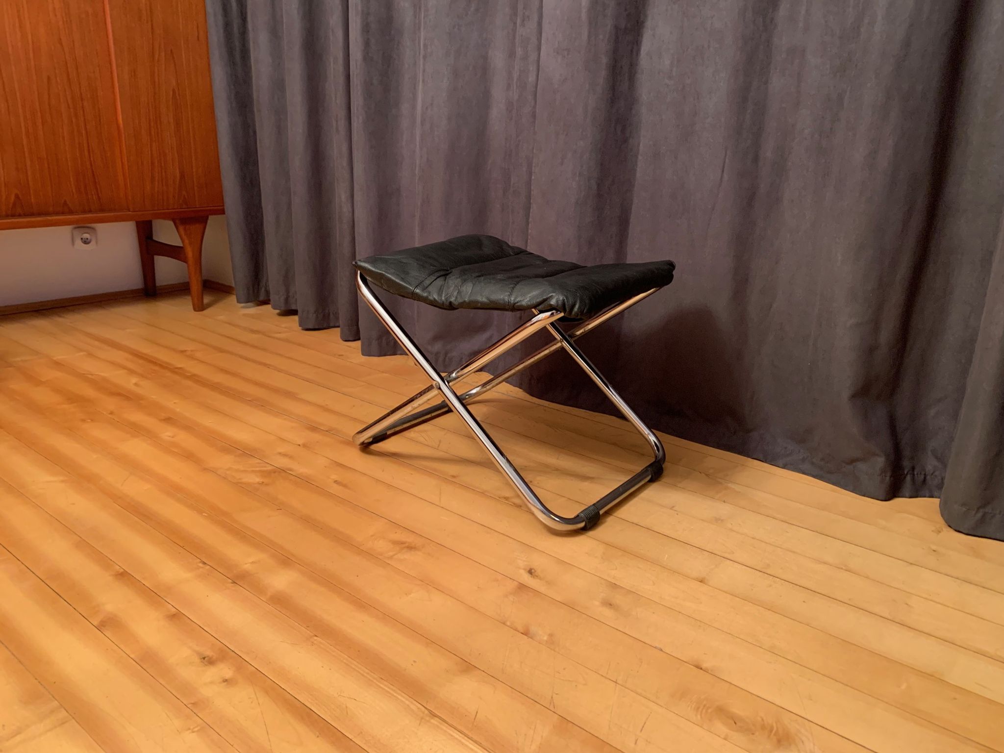Footstool by Francesco Favagross for Fiam Italy 1980s