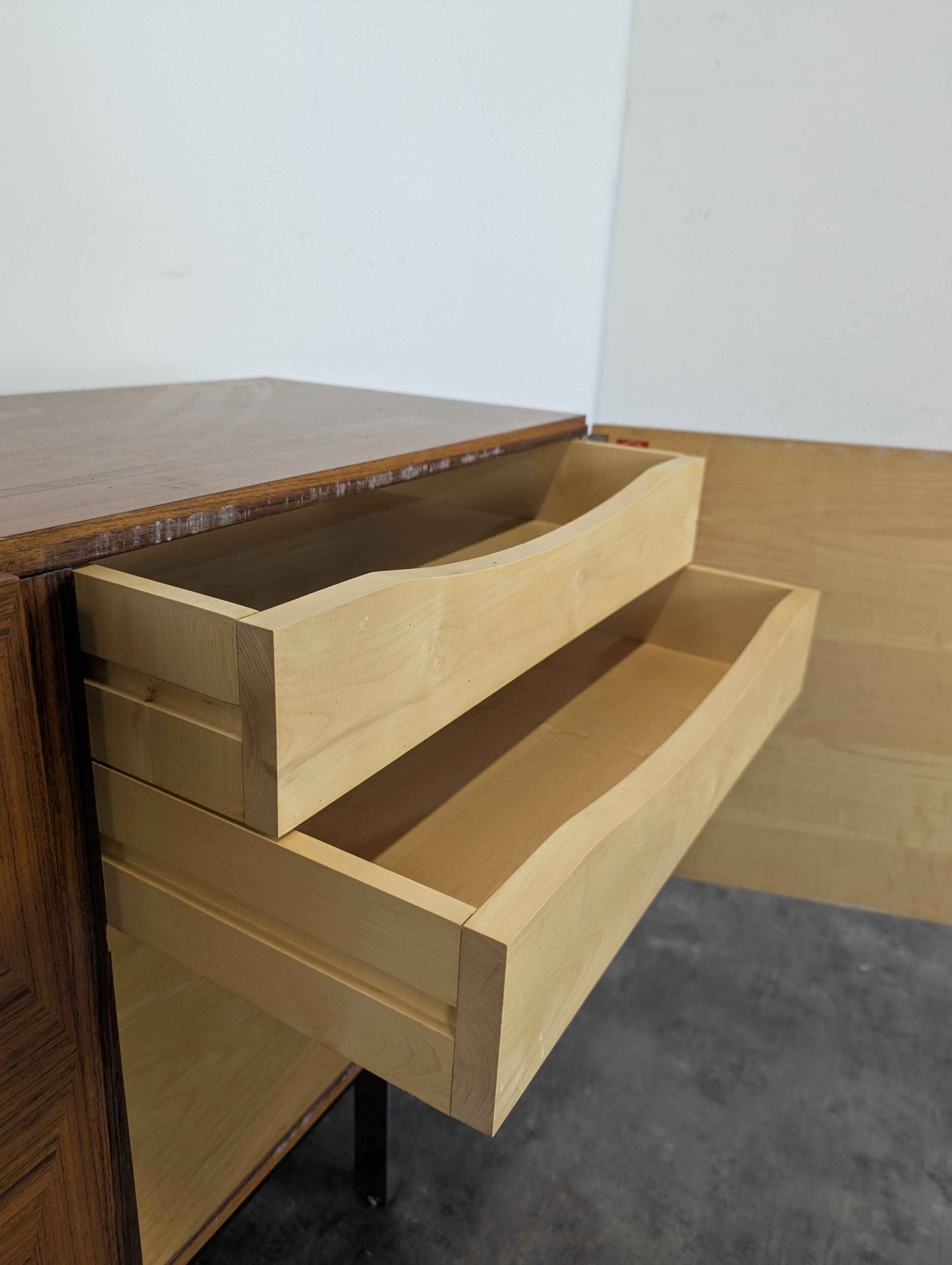 1950s rosewood sideboard produced by Musterring International