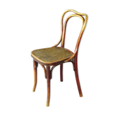 Chaise bistrot Thonet n°55 vers 1925 assise bois
