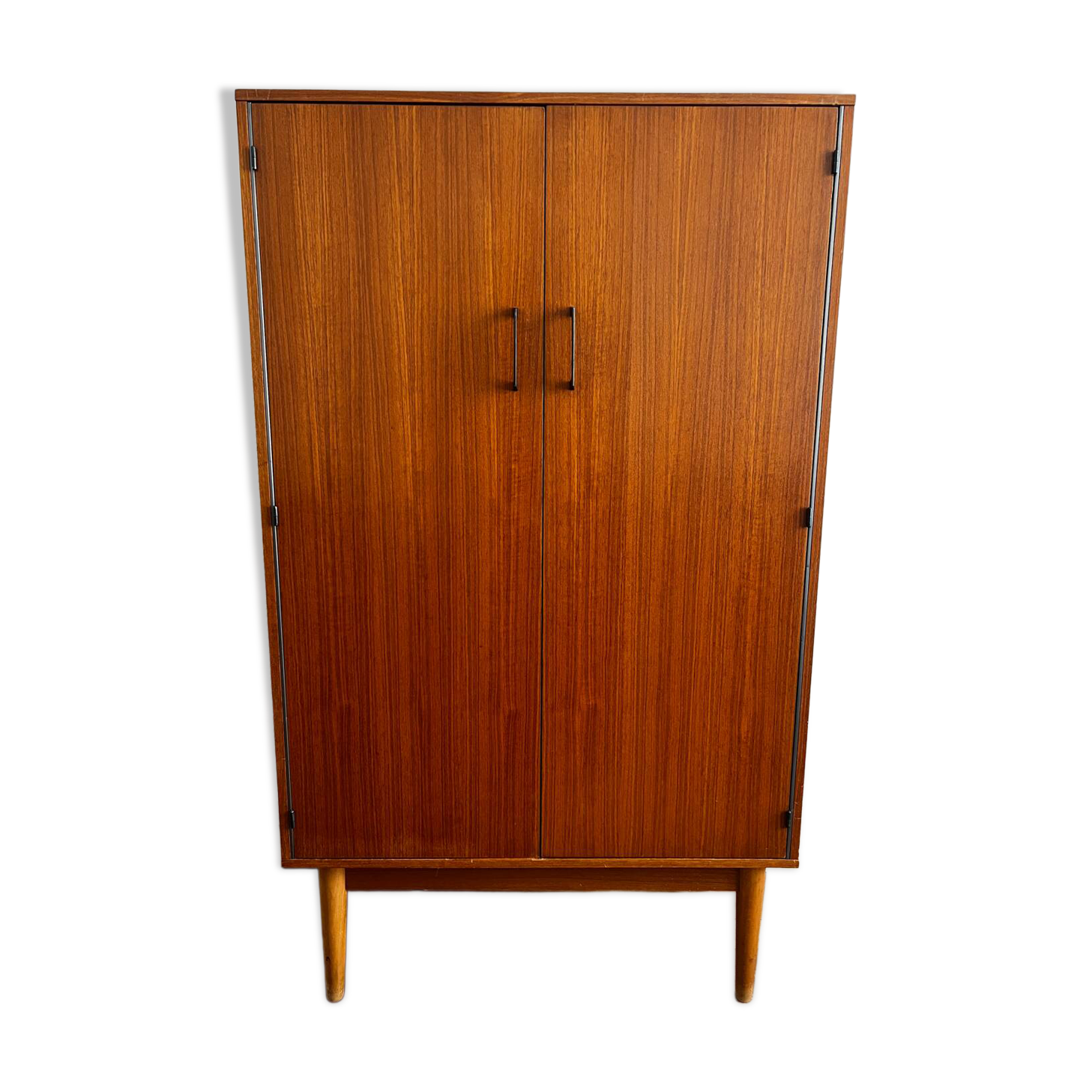 "Brissac" wardrobe in teak, 1950s