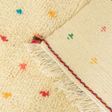 Happy dots, berber rug, 159 x 235