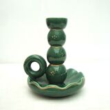 1960s ceramic candlestick