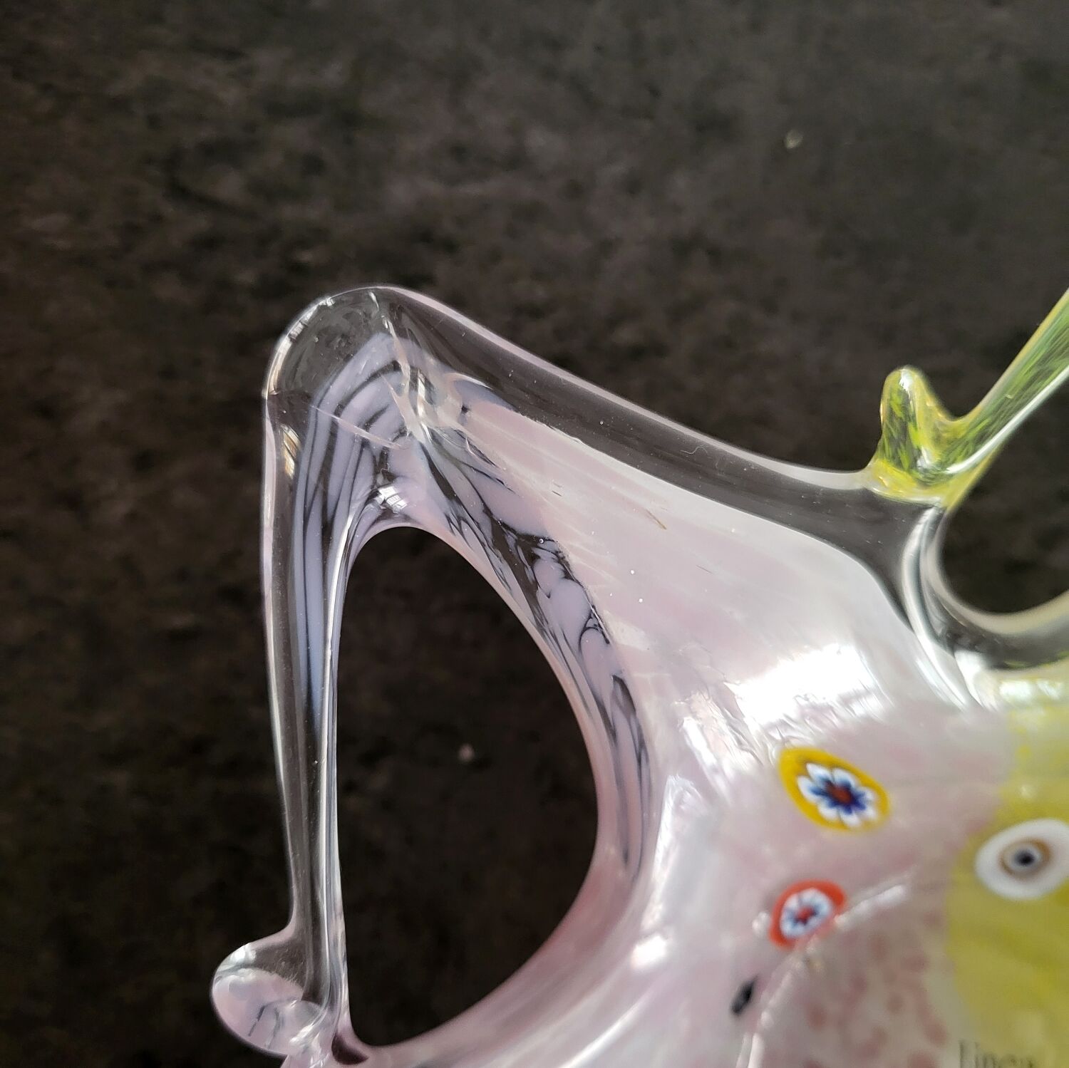 Etoile de mer en verre de Murano vintage en excellent état