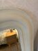 Matte white Louis Philippe style mirror